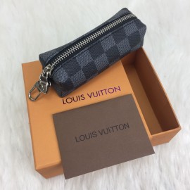 Louis Vuitton Key Pounch Damier Graphite