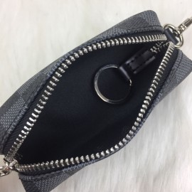 Louis Vuitton Key Pounch Damier Graphite