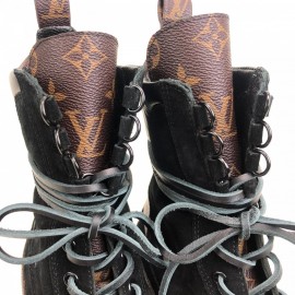 Louis Vuitton Laureate Platform Desert Boot Blck