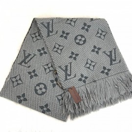 Louis Vuitton Logomania Genuine Wool Scarf Duman