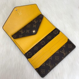 Louis Vuitton Marie Lou Long Wallet Yellow