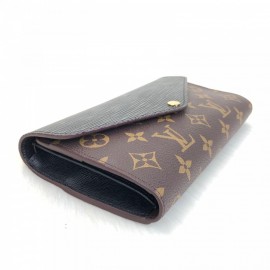 Louis Vuitton Marie Lou Long Wallet Black