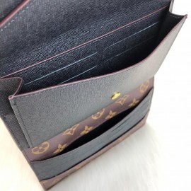 Louis Vuitton Marie Lou Long Wallet Black