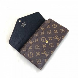 Louis Vuitton Marie Lou Long Wallet Black