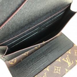 Louis Vuitton Marie Lou Long Wallet Black