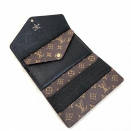 Louis Vuitton Marie Lou Long Wallet Black