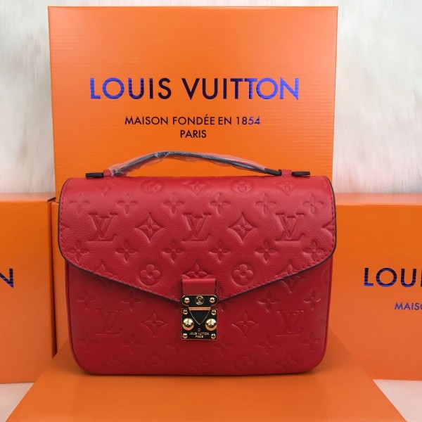 Louis Vuitton Metis Empreinte Red