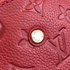 Louis Vuitton Montaigne Mm Empreinte Red