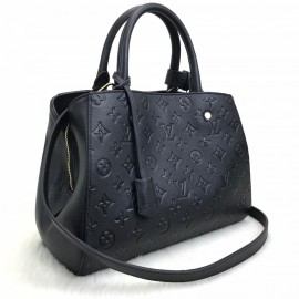 Louis Vuitton Montaigne Mm Empreinte Black