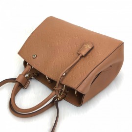 Louis Vuitton Montaigne Mm Empreinte Tan Color