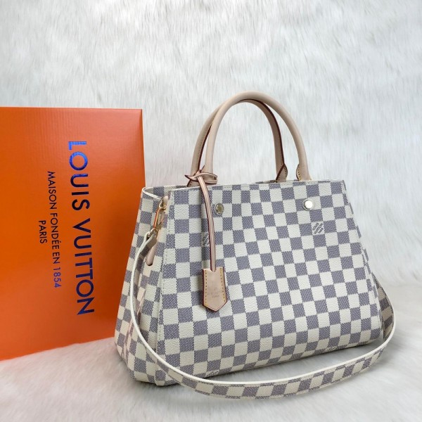 Louis Vuitton Monteigne Medium Size AzureDamier