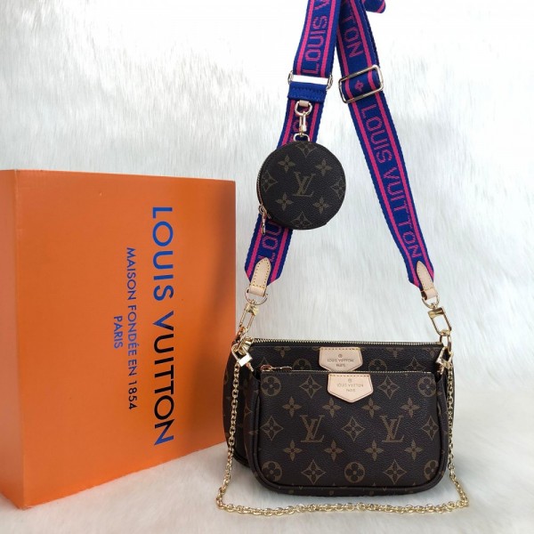 Louis Vuitton Multi Pochette Accessoires Blue