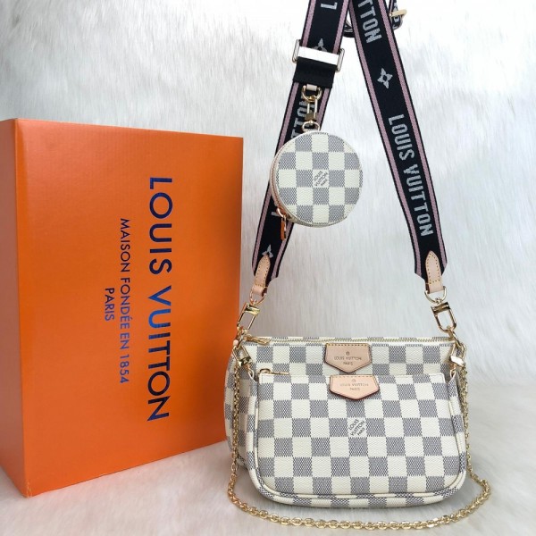 Louis Vuitton Multi Pochette Damier AzureAccessoires Limited