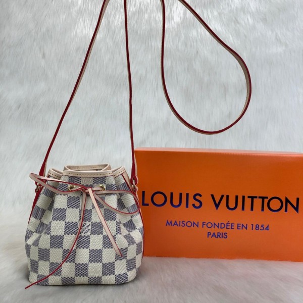 Louis Vuitton Nano Noe Damier Azur