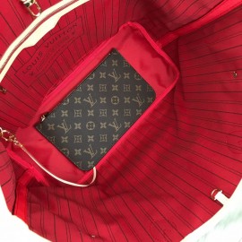 Louis Vuitton Neverful Gm Large Size Classic Red