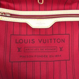 Louis Vuitton Neverful Gm Large Size Classic Red