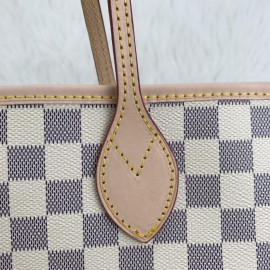 Louis Vuitton Neverful Mm Medium Size Damier Azur