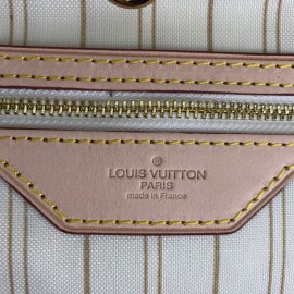 Louis Vuitton Neverful Mm Medium Size Damier Azur