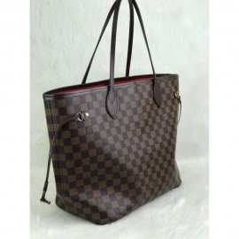 Louis Vuitton Neverful Mm Medium Size Damier