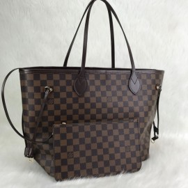 Louis Vuitton Neverful Mm Medium Size Damier