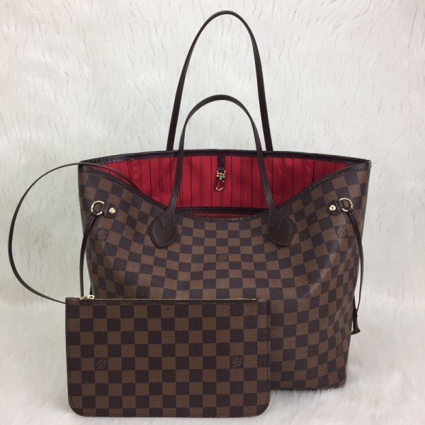 Louis Vuitton Neverful Mm Medium Size Damier