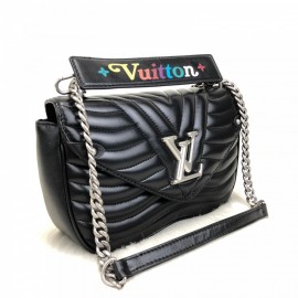 Louis Vuitton New Wave Black Silver