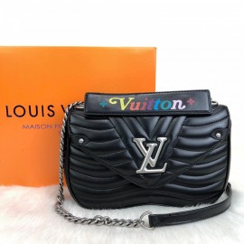 Louis Vuitton New Wave Black Silver