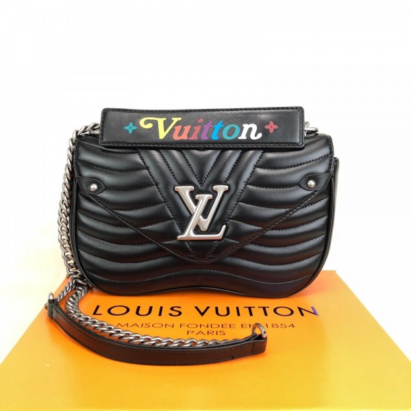 Louis Vuitton New Wave Black Silver