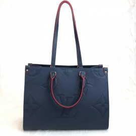 Louis Vuitton Onthego Mm Empreinte Dark Blue