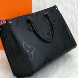 Louis Vuitton Onthego Mm Empreinte Black 