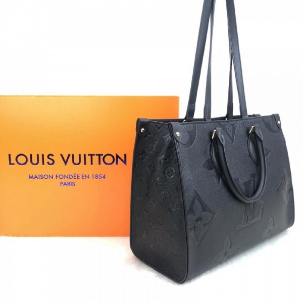 Louis Vuitton Onthego Mm Empreinte Black 