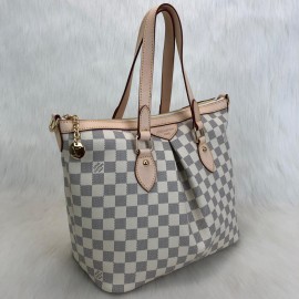 Louis Vuitton Palermo Pm Damier Azur