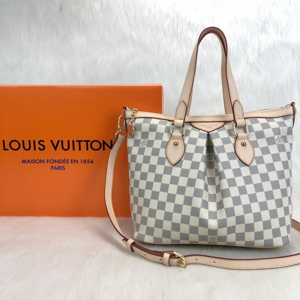 Louis Vuitton Palermo Pm Damier Azur