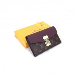 Louis Vuitton Pallas Wallet  Claret Red