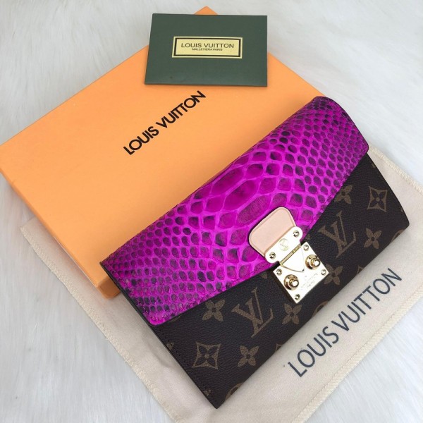 Louis Vuitton Pallas Wallet Fuchsia Color