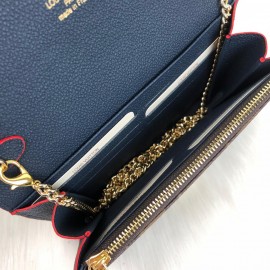 Louis Vuitton Pallas Wallet Dark Blue