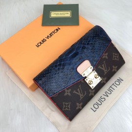 Louis Vuitton Pallas Wallet Dark Blue