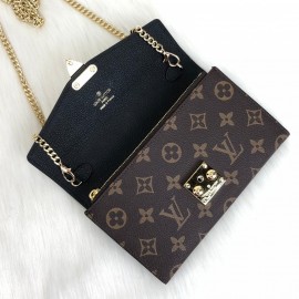 Louis Vuitton Pallas Wallet Python Black