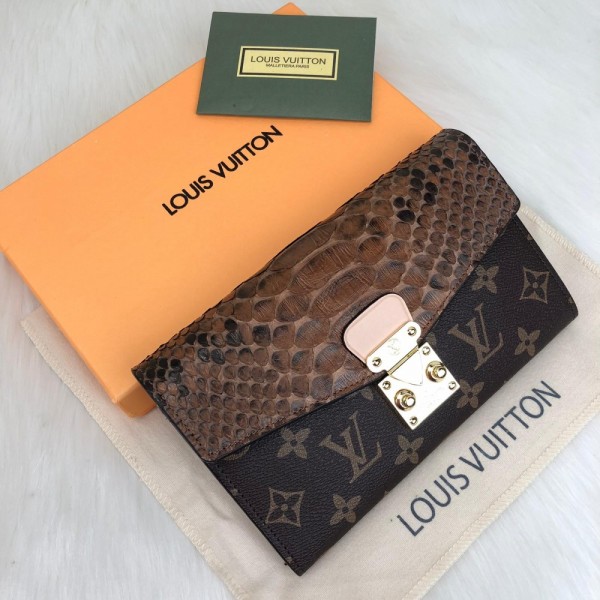 Louis Vuitton Pallas Wallet Tan Color