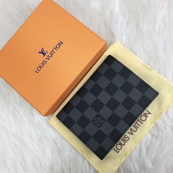 Louis Vuitton Passport Holder Damier Graphite