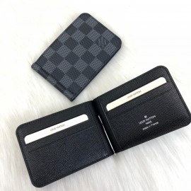 Louis Vuitton Pince Wallet Graphite Damier