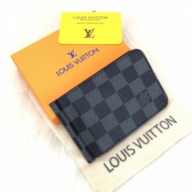 Louis Vuitton Pince Wallet Graphite Damier