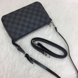 Louis Vuitton Pochette Accessories Graphite Damier