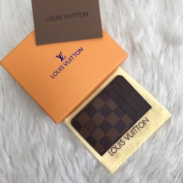 Louis Vuitton Porte Cartes Holder Damier