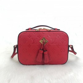 Louis Vuitton Saintonge Empreinte Red