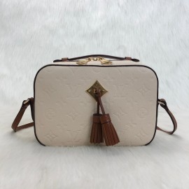 Louis Vuitton Saintonge Empreinte Tan Color