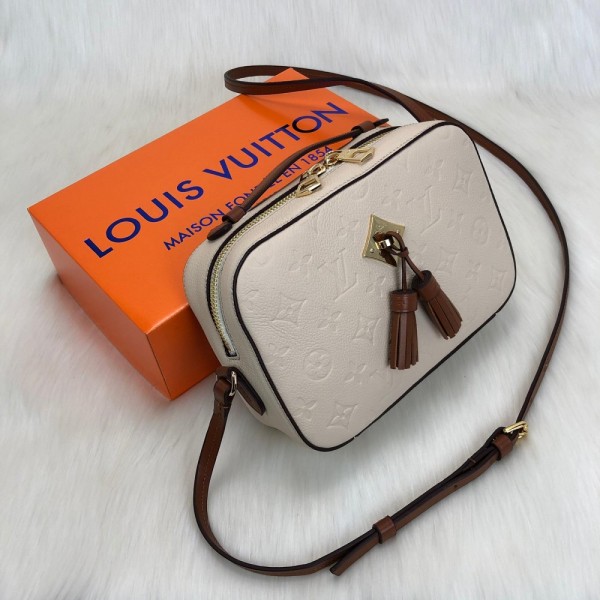 Louis Vuitton Saintonge Empreinte Tan Color