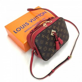 Louis Vuitton Saintonge Red