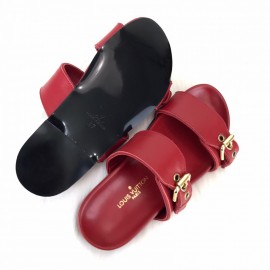 Louis Vuitton Sandal Bom Dia Red