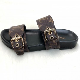 Louis Vuitton Sandal Bom Dia Black